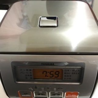 【終了】東芝 マイコン保温釜 3合炊 RC-5SF