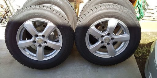 アルミホイールセットです