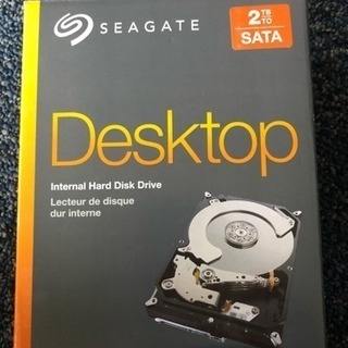 Seagate 2TB 内蔵ハードディスク(未開封)
