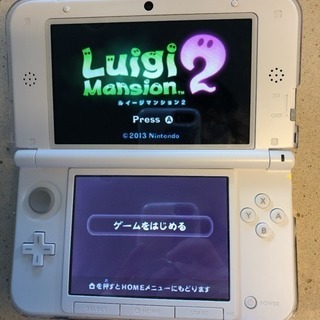 ニンテンドー3DS LL ホワイトの画像