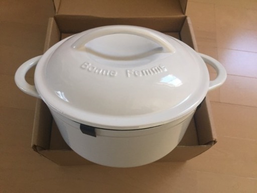 ホーロー両手鍋 BRiCO ポンヌファム 20cm 新品