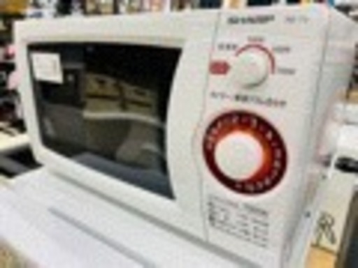 シンプルが1番。SHARPの2016年製 電子レンジです。