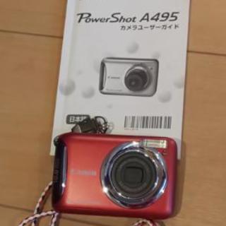 キャノン　PowerShot　A495…外サイトにて売却済み m...
