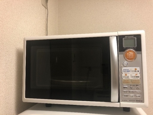 電子レンジ(SHARP、2008年製)