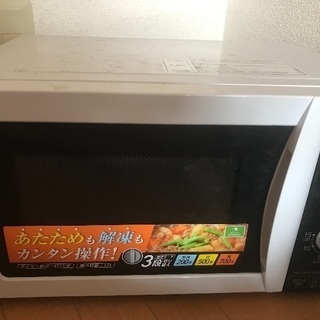 電子レンジと洗濯機無料です。