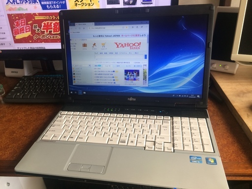 予約入りました。富士通　LIFEBOOK E741/D Intel Core-i5 美品です。windows10 pro 64ビットです。直接取引は値引きします。