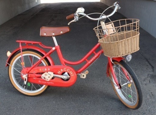 ブリヂストン HACCHI  16インチ  赤