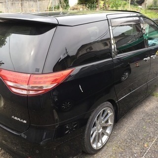 込み込み価格！H18年車検有り！人気の黒エスティマど〜ですか〜の画像