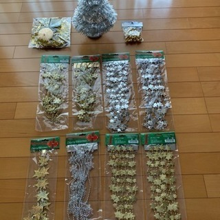 クリスマスお飾り  デコレーションの画像