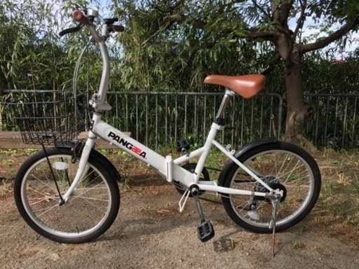 折りたたみ自転車  PANGAEA(パンゲア)  20インチ ホワイト