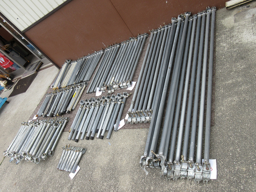 建築仮設足場専用部材 色々まとめ売り 単管 足場