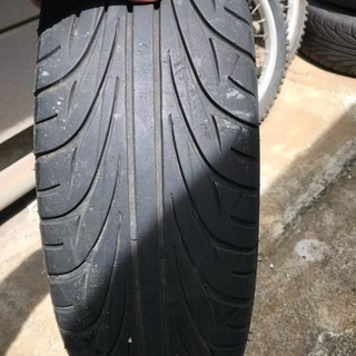 扁平タイヤ 鉄チンホイール4本  usdm jdm ヘラフラ