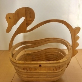 白鳥の小物入れ