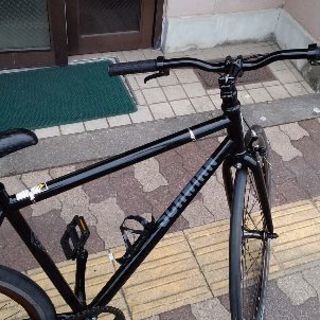SCHWINN CUTTER[カッター]700cシングルspeedピストバイク(ブラック)