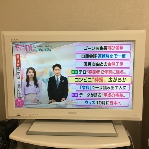 26V液晶テレビ ソニー ブラビア KDL-26J5(W)