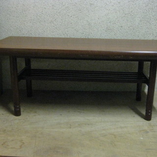 木製 座卓 ローテーブル ちゃぶ台 幅120cm×奥行52cm×...