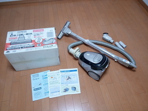 HITACHの掃除機。