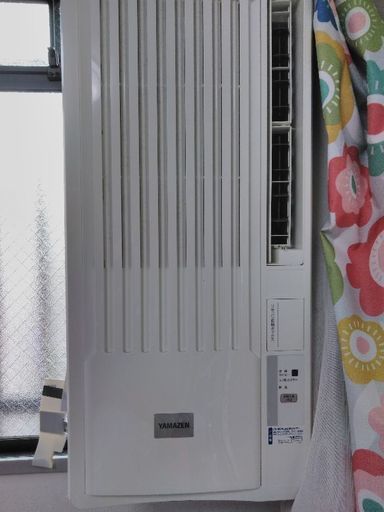窓用エアコン！山善 YAMAZEN