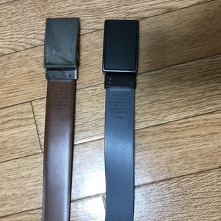 男性のベルト３本セット！　どんなお出かけも対応できます！の画像