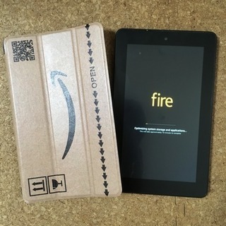 Kindle Fire 7 (2015) ケース付き 500円