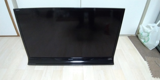 40型テレビ　SHARP 2K LED AQUOS LC-40J9-B 中古(2