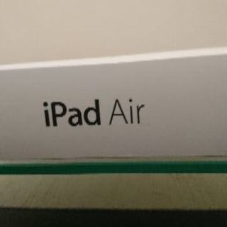 アップル(Apple) 、iPad Air箱、説明書のみ