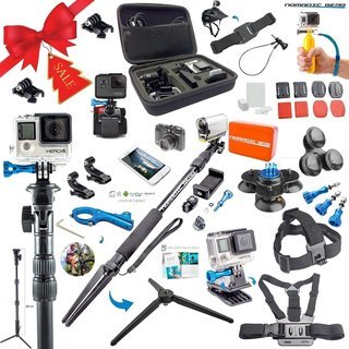 【新品価格8,500円】究極のアクセサリーセット★アクションカメ...