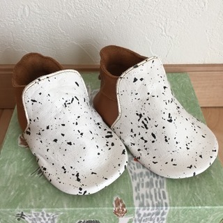 革製ファーストシューズの画像