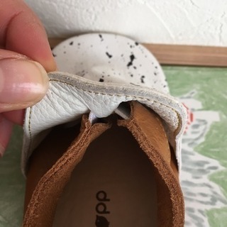 革製ファーストシューズの画像