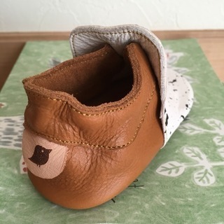 革製ファーストシューズの画像