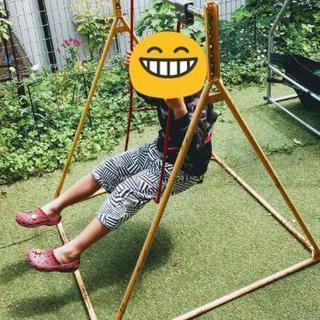 商談中★幼児用ブランコ&鉄棒★引取り限定