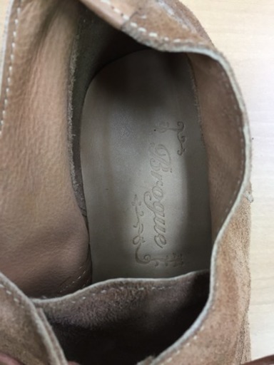職人芸の牛革シューズ 新品