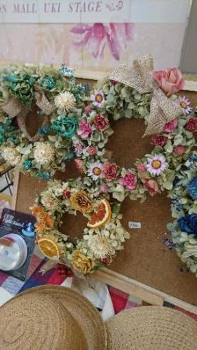 紫陽花リース