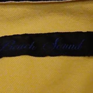 メンズ シャツ M beach sound ビーチサウンド サーフ系のブランド 綺麗なレモン色の画像