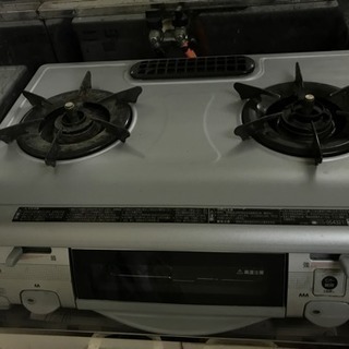 【再受付】Rinnai グリル付ガステーブル