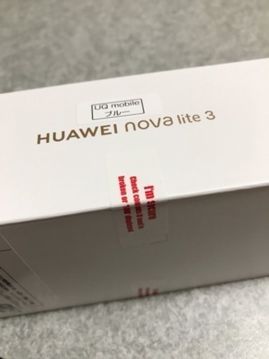 HUAWEI nova lite 3 新品