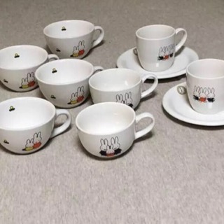 ディック・ブルーナ ミッフィー 陶器セット マグカップ ポット