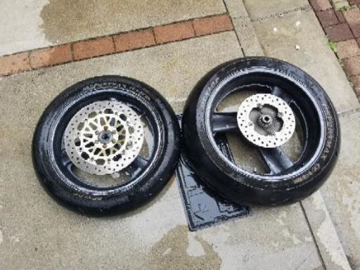 ホーネット250　DUNLOP　SPORTMAX a14前後