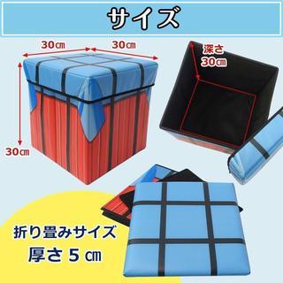 ケアパケ型 PUBG風 収納ボックス (30×30×30㎝)の画像
