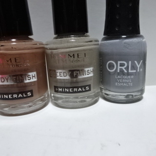 新品・未使用☆RIMMEL 7ml・ORLY 5.5ml マニキュア