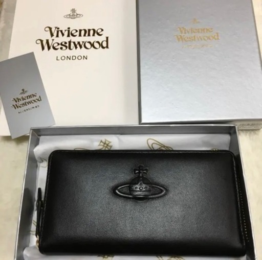 【新品 未使用品】ヴィヴィアンウエストウッド 長財布 定番ブラック