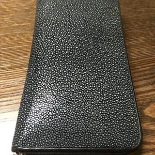 ガルーシャ・ZIP長財布スリムLARGE（ブラック）の画像