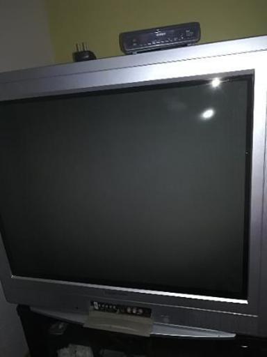 地デジチューナー付き、29型ブラウン管テレビ