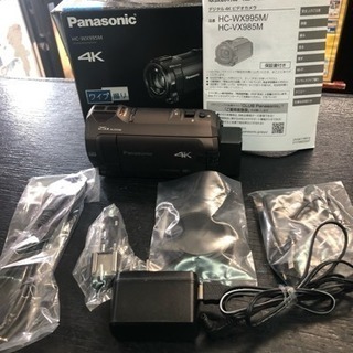 【美品】パナソニック ビデオカメラ HC-WX995M ブラウン