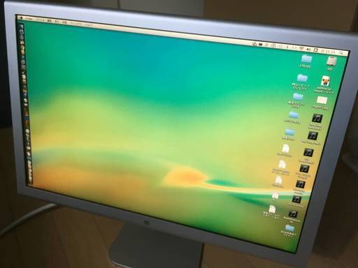 Apple Cinema Display 20インチ　中古動作品　ACアダプター付き