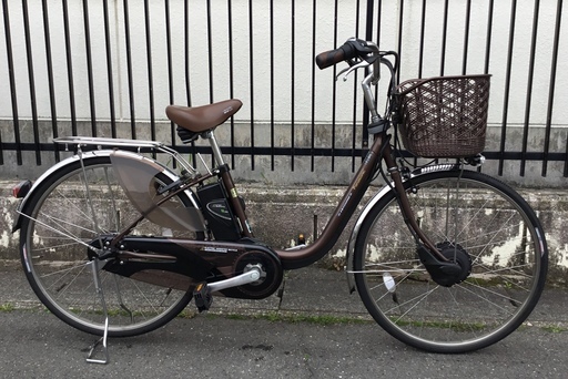 ジャンク・超美品☆パナソニック・電動アシスト自転車・26インチ VIVI