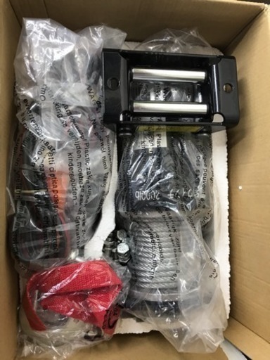 電動ウィンチ [新品、未使用］