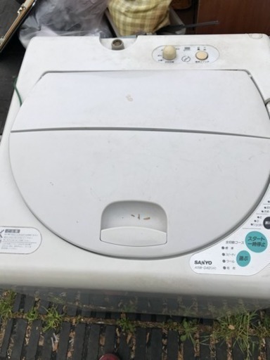 洗濯機 SHARP 始動確認済み