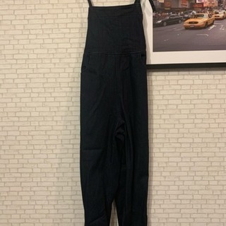【試着のみ・クリーニング済み】LEPSIM デニムオールインワン Mサイズの画像