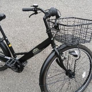24インチ自転車 6段切替え オートライト